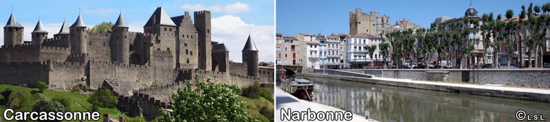 Carcassonne narbonne