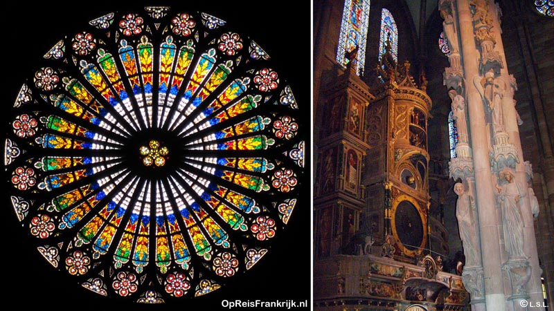 kathedraal-straatsburg-pilier-des-anges-en-astronomisch-uurwerk