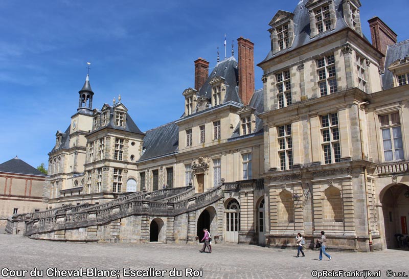 Fontainebleau; Escalier du Roi