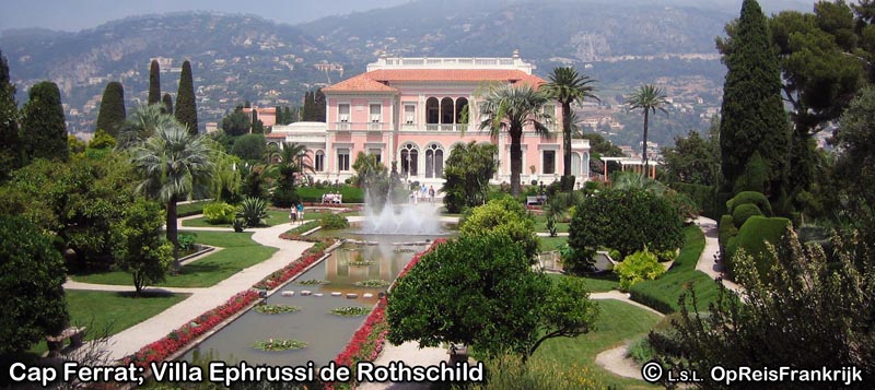 Cap Ferrat; Villa Ephrussi de Rothschild