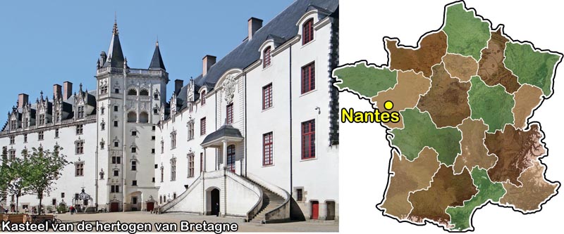 Nantes; château des ducs de Bretagne
