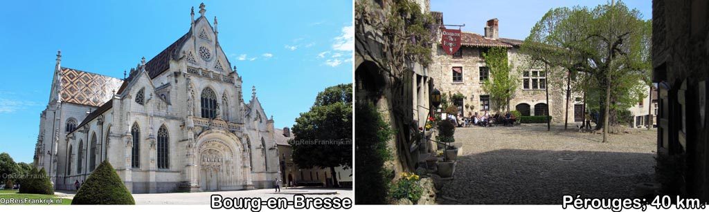 Bourg-en-Bresse en Perouges