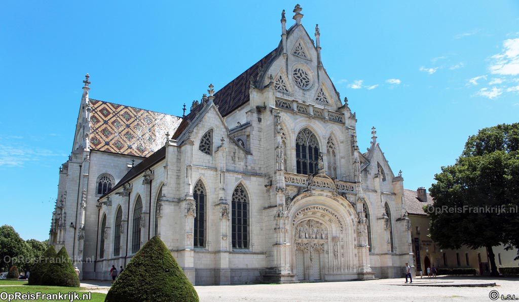 kloosterkerk van Brou in Bourg-en-Bresse